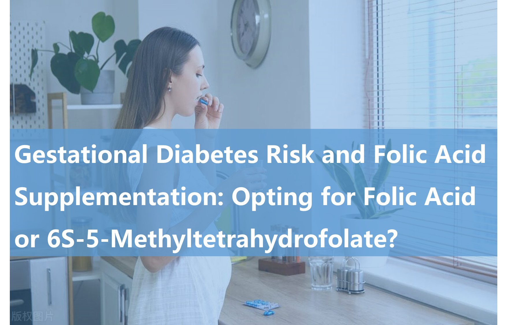 Gestational diabete periculo et Foste suppletionem: Opting for Folic acid aut 6s-V, Methyltetrahydrofolate?