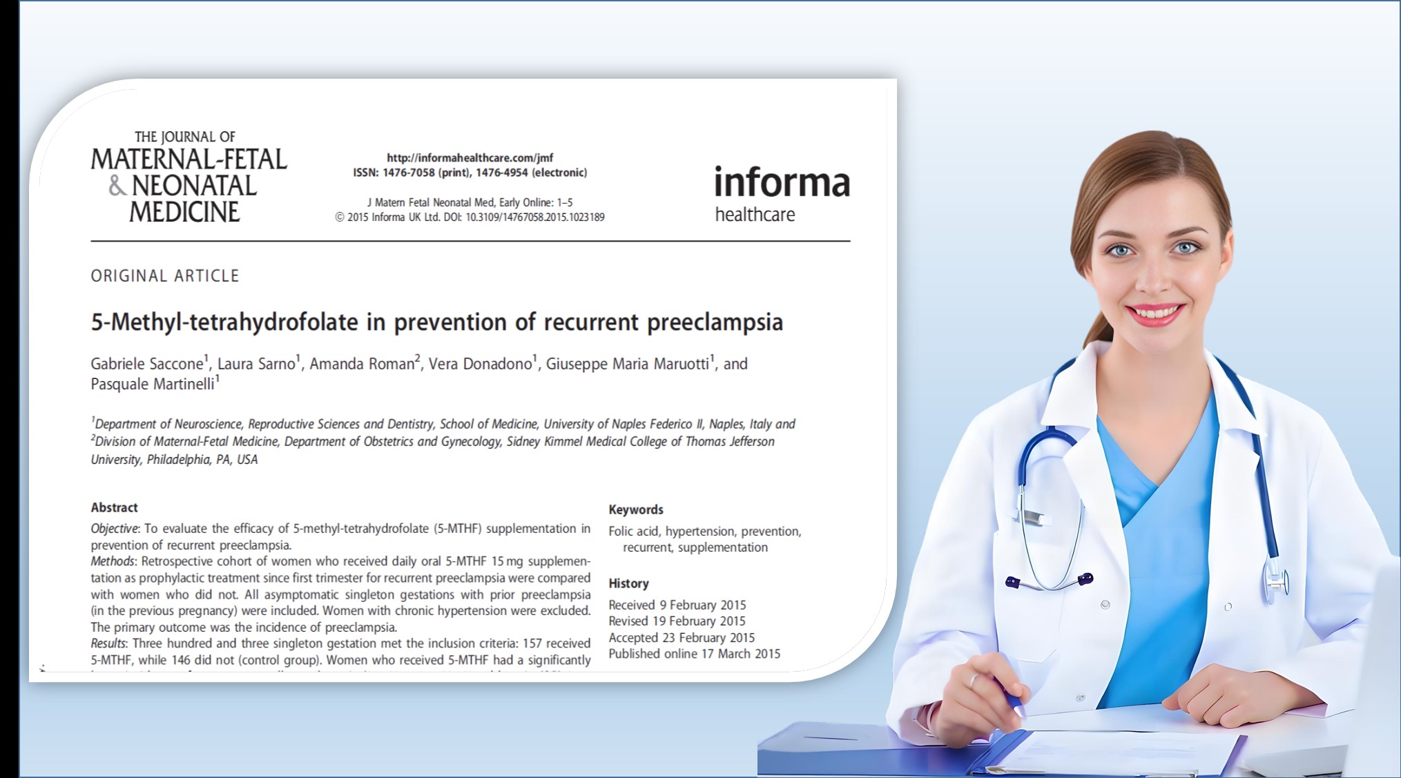 A lifesaver pro secundo-time Moms: hoc studium reduces periculum Preeclampsia per 74.6%